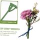 thumbnail image 5 of 100Pcs T Shape Boutonniere P for DIY Flower Corsages and Buttonhole Clips for Weddings, 5 of 5