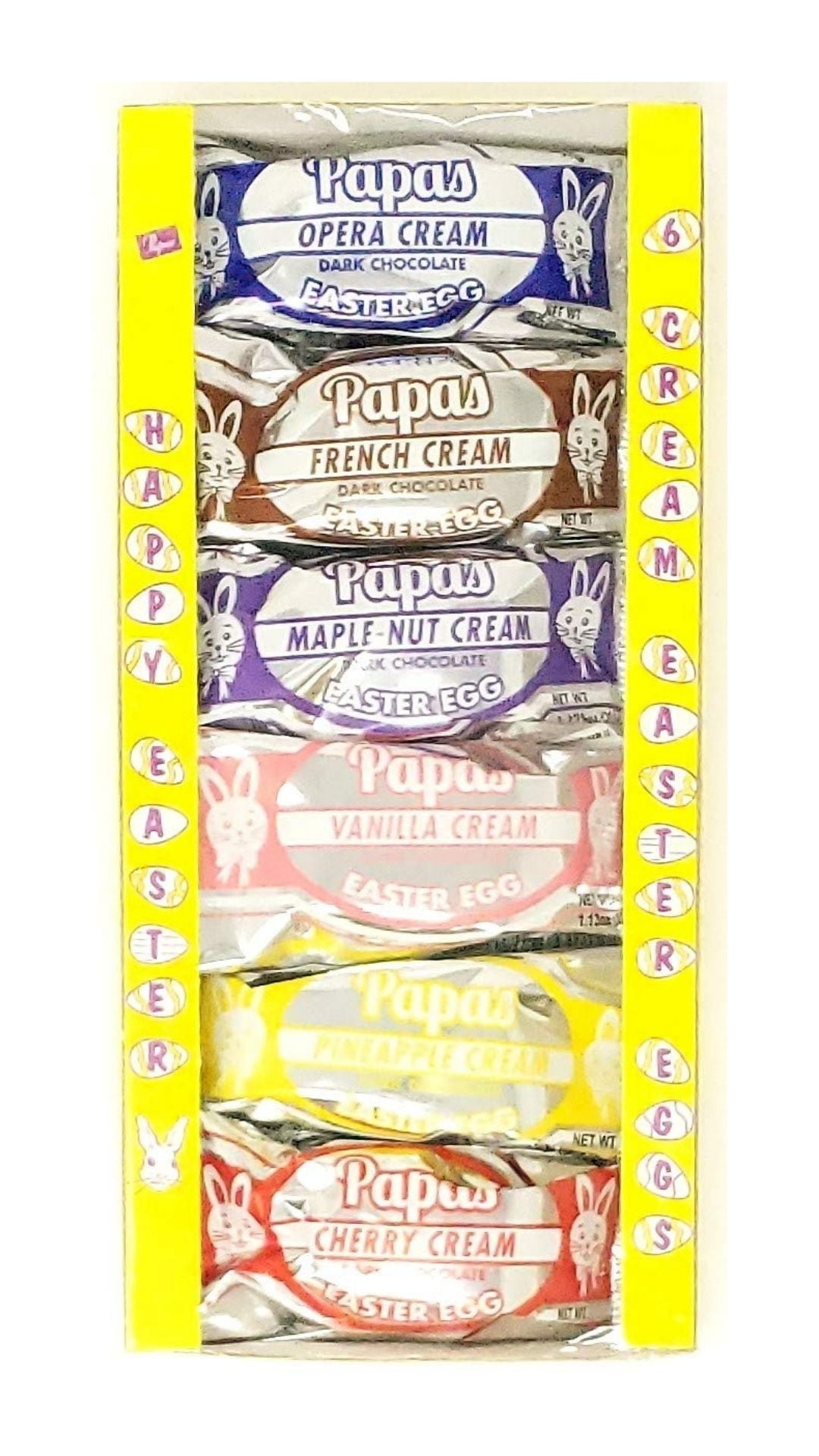 Papas Candies Assorted Opera Creams Pack of 6