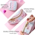 thumbnail image 4 of Bolsa de almacenamiento de toallas sanitarias de 2 piezas, bolsa de almacenamiento portátil para toallas sanitarias menstruales, bolsa de viaje para tampones, adecuada para efectos, 4 of 6