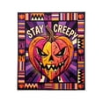 thumbnail image 2 of Halloween Pumpkin Decor 36 Inch Creepy Halloween Decorations Spooky Indoor Mat Halloween Home Decor for Bedroom Party Seasonal Home Decor, 1 Pack, 2 of 3