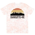 thumbnail image 3 of Inktastic Charlotte North Carolina Skyline T-Shirt, 3 of 5