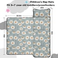 thumbnail image 5 of Daisy Pioneer Flower Teens Toddler Nap Mat with Pillow, Sleeping Mat Bag for Preschool Daycare 59"x22", 5 of 6