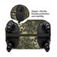 thumbnail image 2 of Balery Green Skulls Funda de equipaje, fundas para maletas, elástica, lavable, protector de maletas, compatible con maletas de 18 a 32 pulgadas-X-Large, 2 of 7