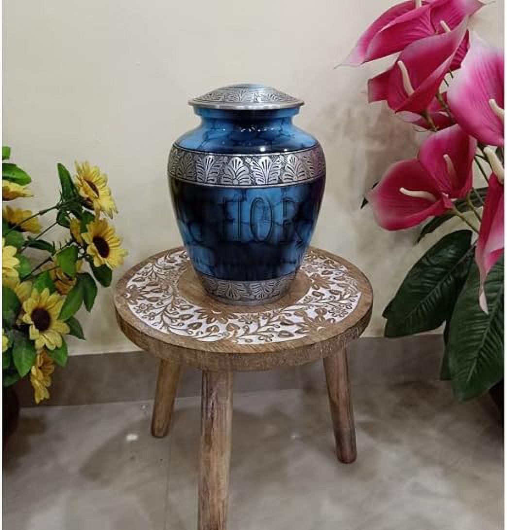 Cremation Urn Extra Large - Handcrafted Memorial Ashes Urn for Men & Women, Extra Large Burial Urns for Adult Human Ashes - Large Urns for Human Ashes Adult - Urn