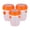 Orange, variant on 3-Pack Solar Powered Wasp Trap, Orange Reusable Hornet & Yellow Jacket Catcher, Waterproof Outdoor Insect Trap for Garden Patio & Backyard