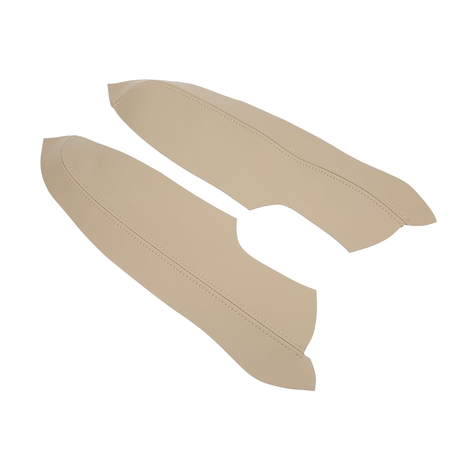 Door Panel Armrest Trim, Microfiber Leather Front Door Panel Armrest