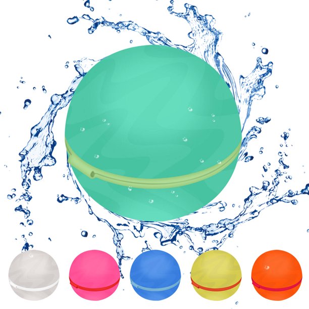 Reusable Water Balloons Quick Self Sealing Splash Water Balloons Kids