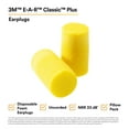 thumbnail image 3 of 3M Ear Classic Plus Earplugs, Pvc Foam, Yellow, 200 Pairs, 3 of 6