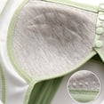 thumbnail image 4 of Women's Fashionable Casual Floral Front Button Bra For Elderly People Skin Friendly And Comfortable Without Wire Rings Vest Bra, 4 of 7