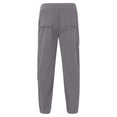 thumbnail image 5 of Pantalones cargo para hombre - Pantalones utilitarios para trabajo al aire libre - Poliéster, resistentes, múltiples bolsillos, tallas S-XXL, 5 of 5