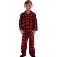 thumbnail image 4 of #followme Family Pajamas Flannel Kids Pajama Set 43648-10195-7 (Buffalo Plaid - Dog, XX-Large, Dog), 4 of 6