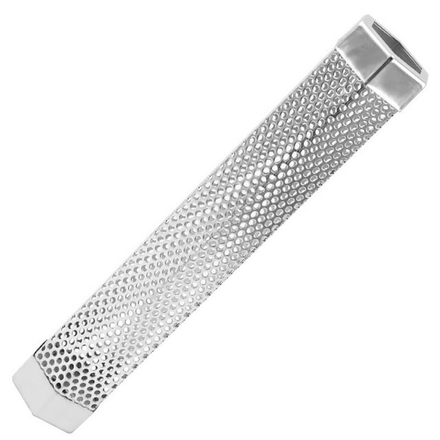 fastboy Tube de Barbecue en Acier Inoxydable Tuyau de Grill Camping Feu de Camp Randonnée Barbecue Réutilisable Outil de Cuisson Viande Bœuf Hexagone 12 Pouces