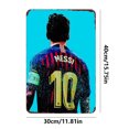 thumbnail image 2 of Placa de Metal Wdftyju Vintage de hierro Rectangular de Messi 30x40cm, 2 of 9