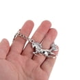 thumbnail image 4 of CHICHUMID 6Ud Llaveros Caballo Vintage En Metal Plateado Con Zodiacal Para Decorar Y, 4 of 8