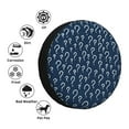 thumbnail image 4 of Naloa Question Marks PVC Leather Spare Tire Wheel Cover for Car Truck SUV Camper Trailer Universal Fit many size16 inch, 4 of 6