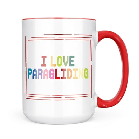 

Neonblond I Love Paragliding Colorful Mug gift for Coffee Tea lovers