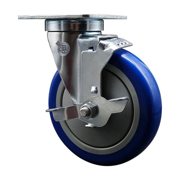 Regency 600CASTERPC4 Replacement Caster with Brake-Service Caster Brand
