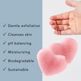 thumbnail image 2 of 2 Pcs puff Nettoyant Doux Absorbant Moussant Propre Délicat Coton Doux Lavage et Essuyage du Visage, 2 of 5