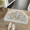 thumbnail image 4 of Jinsinto Half Round Bathroom Rug Mat Small Area Rug Bedroom Mat（16x24''), 4 of 5