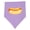 Lavender and Pink, variant on Inktastic Funny Hot Dog Baby Bandana Bib