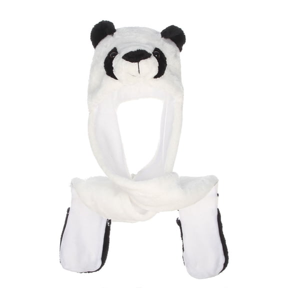 OFFIGAM Winter Cap Thick Warm Material Panda Animal Design Hat with Ear