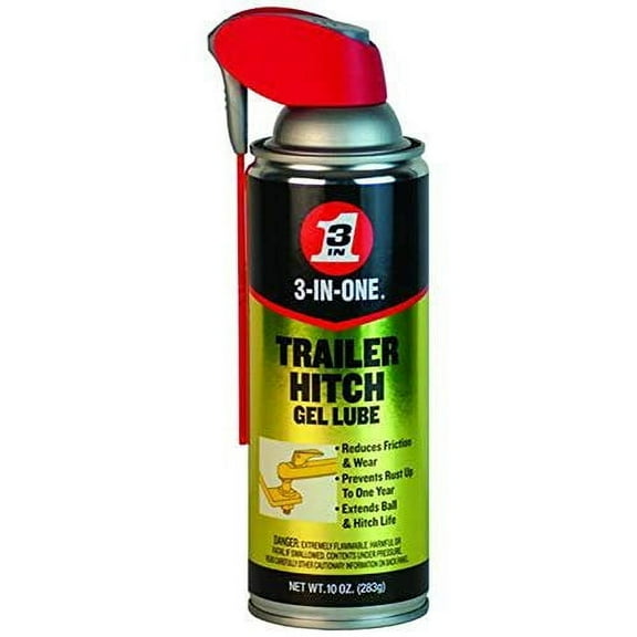 WD-40 120107 3-In-1 Trailer Hitch Gel, Lubricates & Protects, 10 oz. - Quantity 6
