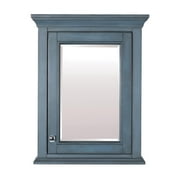 Foremost BAC2228 Brantley 28" H x 22" W Single Door Framed Medicine Cabinet with Beveled Mirror