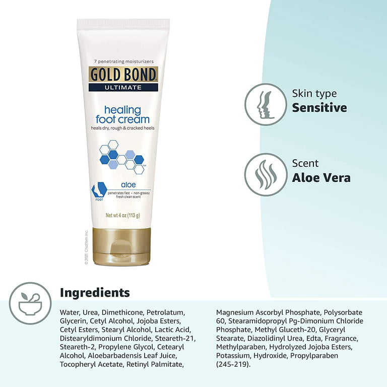 Healing Foot Cream | Gold Bond Skin Care Products