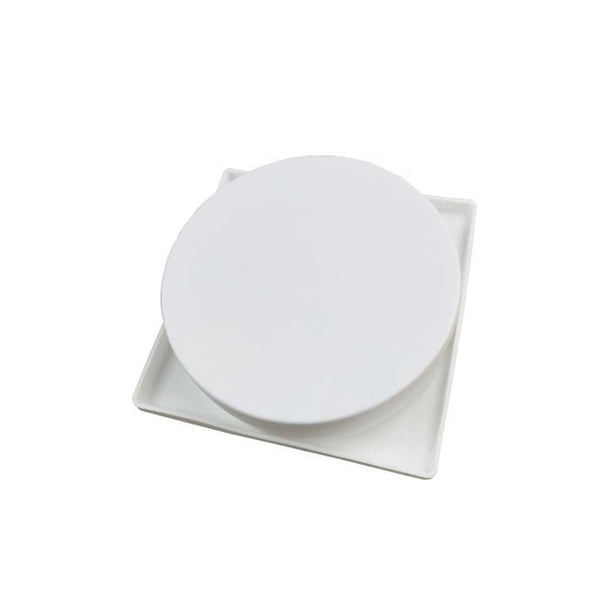 Yuarrent Molde de pastel de 8 pulgadas, reemplazo lavable portátil, redondo, antiadherente, para panadería, Mousse, molde para postres, Cocina y Comedor
