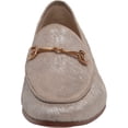 thumbnail image 2 of Sam Edelman Loraine Mink Almond Toe Slip On Stacked Heel Fashion Loafers (Mink, 6), 2 of 6