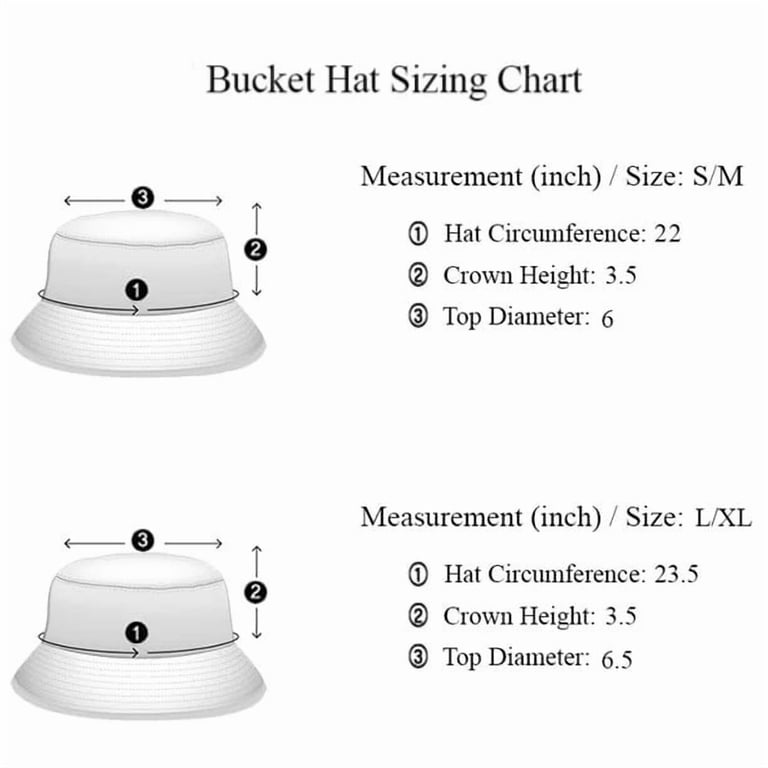 NevEND 2-Pack 100% Cotton Foldable Bucket Hats photo 4