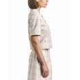 thumbnail image 3 of Derek Lam 10 Crosby womens  Grace Short Sleeve Jacket, 10, Blue, 3 of 5