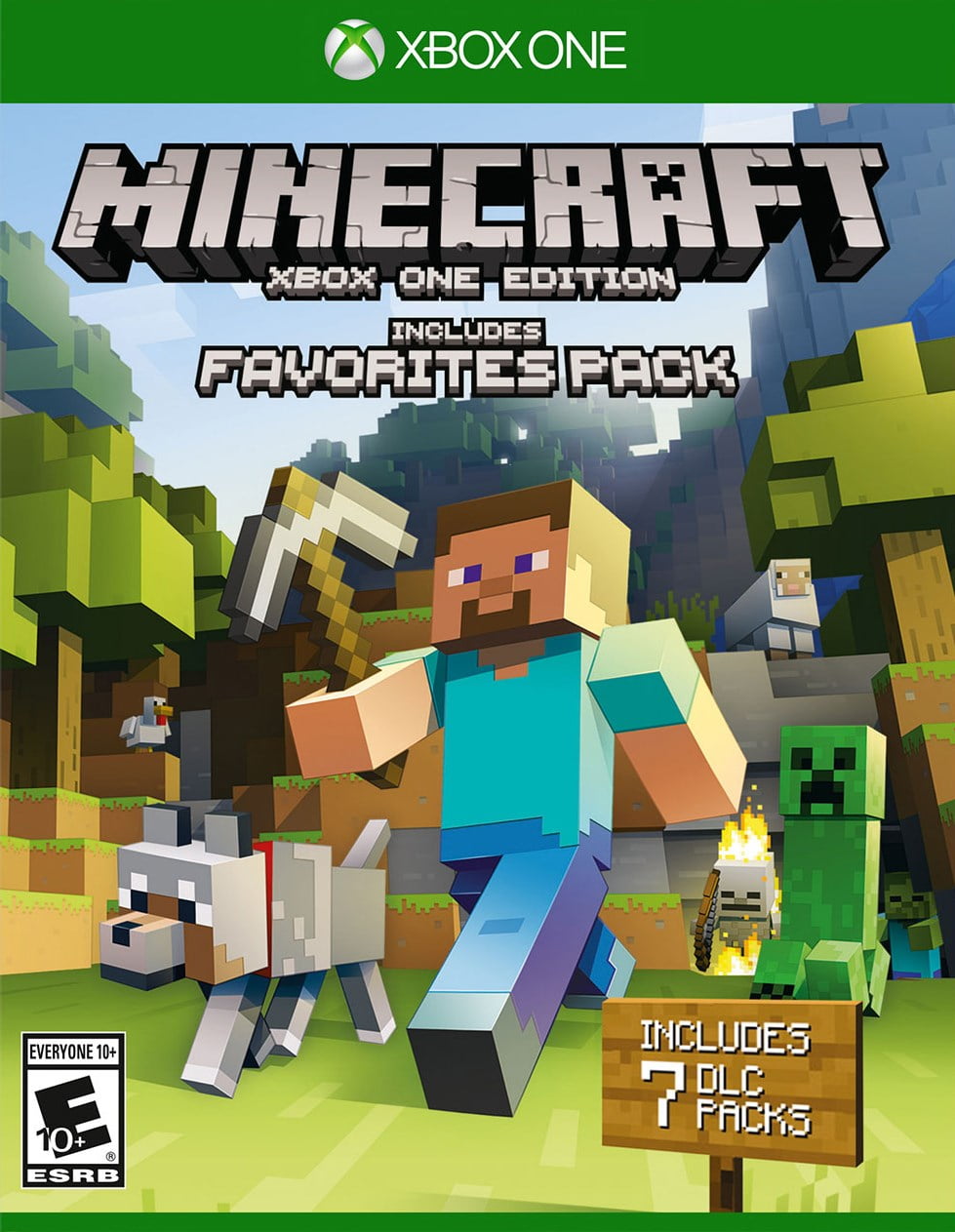 Minecraft Microsoft Xbox One Walmart Com