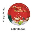 thumbnail image 2 of Christmas Paper Cups, Christmas Paper Plates, 50PCS Festive Deer Design Disposable Tableware Set, Multicolor Durable Holiday Party Supplies, 2 of 7