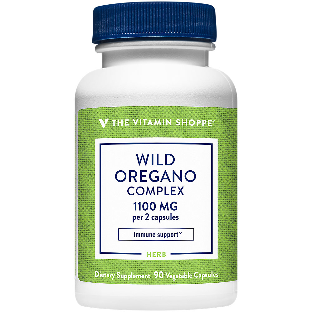 The Vitamin Shoppe Wild Oregano Complex 1,100MG, Herbal Supplement that