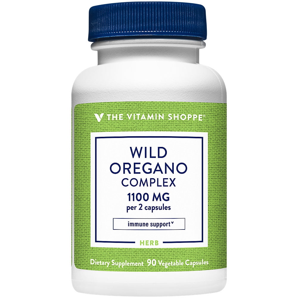 The Vitamin Shoppe Wild Oregano Complex 1,100MG, Herbal Supplement that