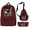 Brown, variant on Perfume Genius Backpacks 3 Pieces Sets Cosplay Shoulder Bag Fashion Traveling Bag