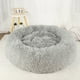 thumbnail image 1 of Dog Bed Donut Big Large Round Basket Plush Beds for Dogs Medium Accessories Fluffy Kennel Small Puppy Washable Pets Cat Products ShopWise Round, 1 of 16