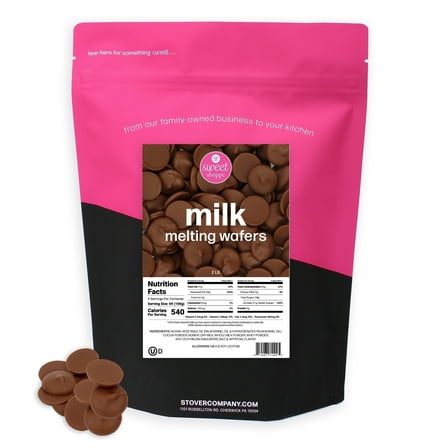 Sweet Shoppe Milk Chocolate Flavored Melting Wafers, 2 lbs