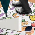 thumbnail image 2 of Yayeee Doormat for Inside 20"x32" Absorbent Low-Profile Washable Non-Slip Rubber Backed Entryway Rug, Cute Vegetables, 2 of 8