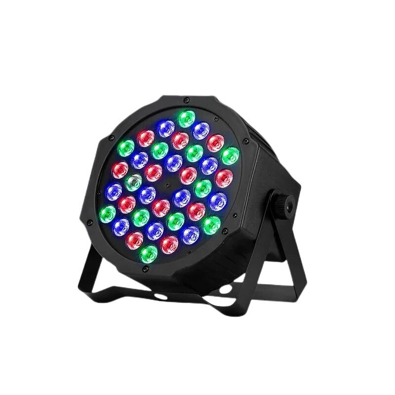 36 LED Stage Lights RGB DJ LED Par Light Remote & DMX Controlled Sound Activated Auto Play Uplights for Wedding Birthday Christmas Holiday Music Show Dance Party Stage Lighting