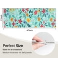 thumbnail image 5 of Pioneer Flower Floral Print Pattern Kitchen Rug Mat,Kitchen Runner Rugs Non Skid Washable,Decorative Kitchen Floor Mats for Kitchen,Sink,Laundry,17"X47", 5 of 5