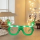 thumbnail image 4 of Gafas LED luminosas navideñas para adultos y niños, accesorios originales para fiestas, accesorios para fotos, marcos adecuados para fiestas de cumpleaños y Navidad, juegos de rol, marcos iluminados., 4 of 6