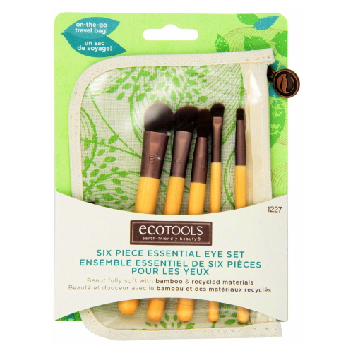 EcoTools Six Piece Essential Eye Brush Set Bamboo / Recycled