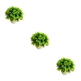 thumbnail image 3 of Bewildely ABS Fake Potting Reemplazo decorativo Simulación Vivid Portable Hogar Oficina Jardín Planta artificial Regalo Verde Type1 NO1, 3 of 6