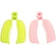 thumbnail image 1 of 2 PCS Guardias de plástico reutilizables Corte de la cocina Protectores de los dedos Guardias de corte, 1 of 8