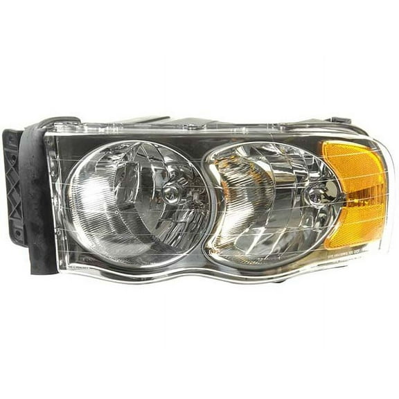 Left Headlight Assembly - Compatible with 2003 - 2005 Dodge Ram 2500 2004