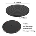 thumbnail image 6 of Hanobe Turntable Wood Lazy Susan Organizer For Table Top, Decorative Round  Candle Holder Trays for Kitchen Countertop Coffee Table Tray Decor Centerpiece, 6 of 9