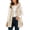 White, variant on Aboser Women's Fuzzy Fleece Vest with Hood Soft Plush Sherpa Jackets Casual Button Down Outerwear Fluffy Sleeveless Hooded Coats
