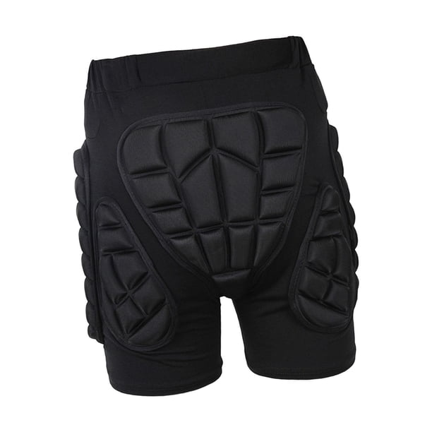 Toystoory Patinaje Esquí Almohadilla de cadera Protección Pantalones de cadera Rodillo transpirable para esquiar XXXL Ciclismo Negro SG